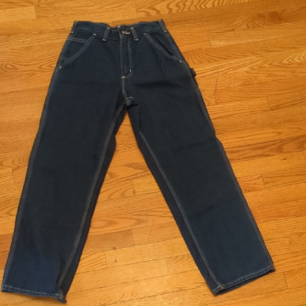 Carhartt Classic Blue Jean Pants - Original Dungarees Fit - Excellent Condition